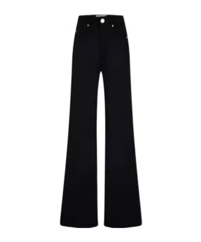 Ami Alexandre Mattiussi Flare Fit Jeans In Black
