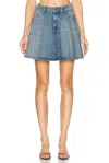 Ami Alexandre Mattiussi Flare Mini Skirt