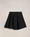 Ami Alexandre Mattiussi Virgin Wool Skater Mini Skirt
