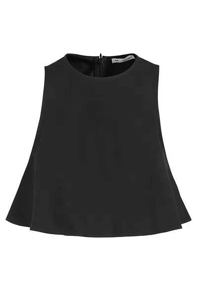 Ami Alexandre Mattiussi Flare Top Black For Women