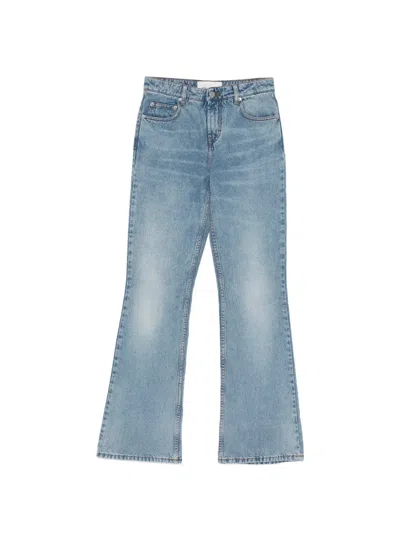 Ami Alexandre Mattiussi Flared Trousers In Blue