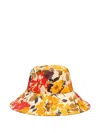 Ami Alexandre Mattiussi Floral-print Bucket Hat In Neutral
