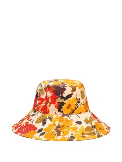 Ami Alexandre Mattiussi Floral-print Bucket Hat