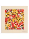 Ami Alexandre Mattiussi Floral-print Silk Scarf In Multi