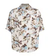 Ami Alexandre Mattiussi Printed Short Sleeve Shirt In Multi