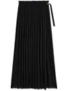 Ami Alexandre Mattiussi Ami Paris Black Polyester Skirt In Black
