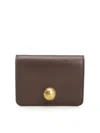 Ami Alexandre Mattiussi Foldable Wallet In Brown