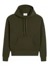 Ami Alexandre Mattiussi Frontal Pockets Hoodie In Green