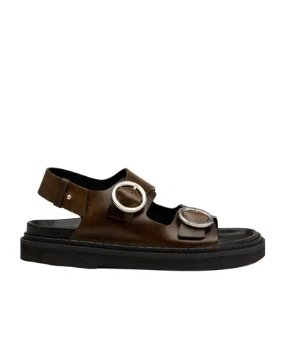AMI ALEXANDRE MATTIUSSI FUSSBET SANDALS