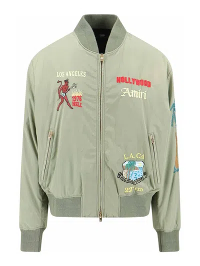 Ami Alexandre Mattiussi Giacca Bomber In Green
