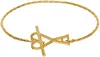 Ami Alexandre Mattiussi Gold Ami De Cœur Bracelet In Gold/902