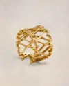Ami Alexandre Mattiussi Gold Ami De Coeur Ring In Gold