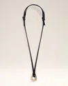 Ami Alexandre Mattiussi Square Double Hammer Necklace In Gold/silver