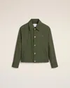 Ami Alexandre Mattiussi Green Buttoned Jacket Green In Loden