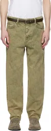 Ami Alexandre Mattiussi Tapered Jeans In 375 Laurel