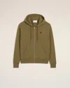 Ami Alexandre Mattiussi Ami Paris Adc Hsw765 Molleton In Green