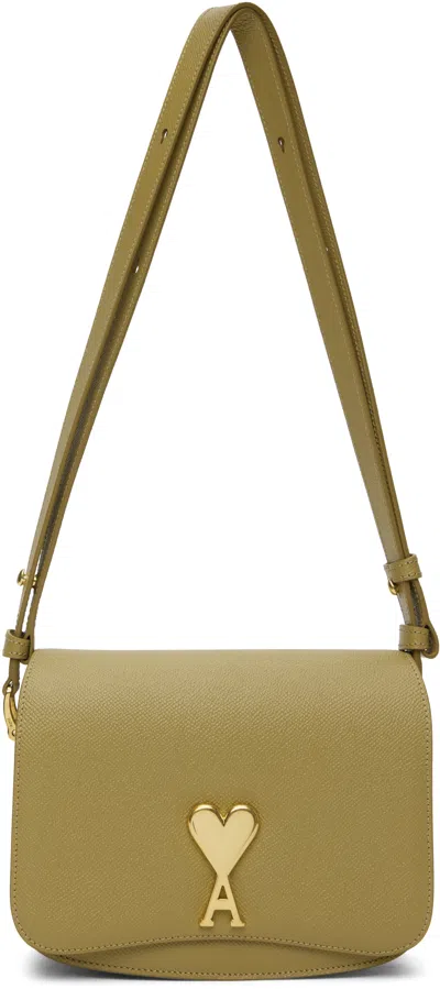 AMI ALEXANDRE MATTIUSSI GREEN PARIS PARIS BAG