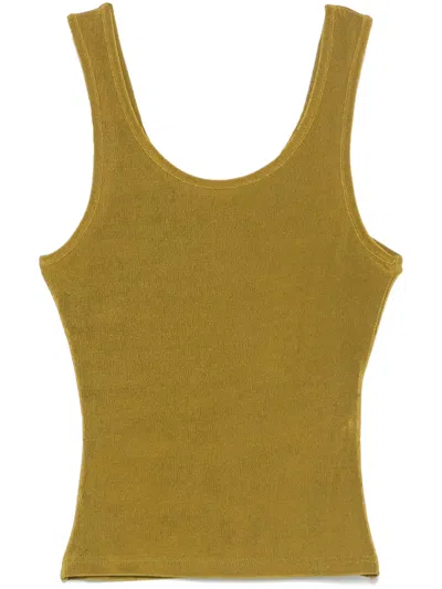 Ami Alexandre Mattiussi Green Tank Top
