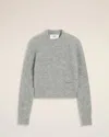 Ami Alexandre Mattiussi Speckled-knit Virgin Wool-blend Jumper In Multi