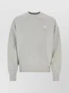 AMI ALEXANDRE MATTIUSSI GREY COTTON CREW NECK SWEATSHIRT