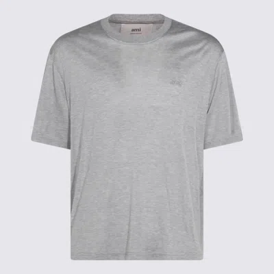Ami Alexandre Mattiussi Grey T-shirt In Gray