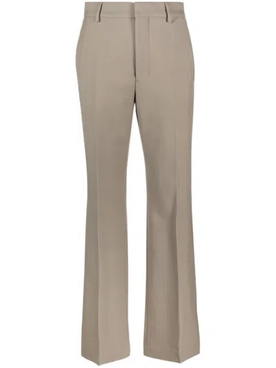Ami Alexandre Mattiussi Woman Pants Khaki Size 8 Virgin Wool In Grey