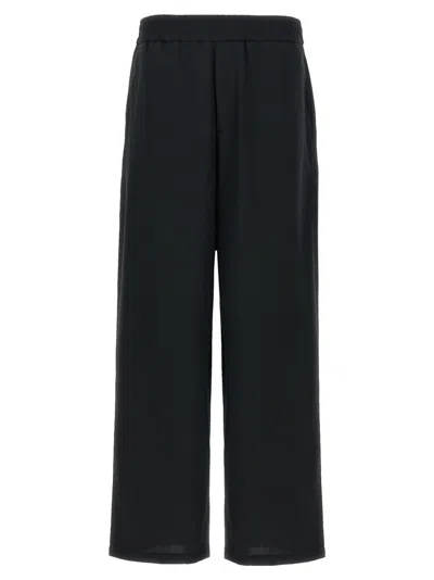 AMI ALEXANDRE MATTIUSSI GREY WOOL PANTS