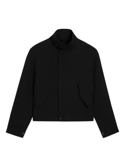 Ami Alexandre Mattiussi Ami Paris Classic Harrington Jacket For Men In Black