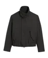 Ami Alexandre Mattiussi Harrington Wool Gabardine Jacket In Black