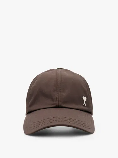 Ami Alexandre Mattiussi Hat In Brown