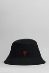 Ami Alexandre Mattiussi Hats In Black Cotton