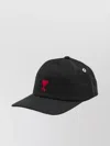 Ami Alexandre Mattiussi Heart Embroidered Cotton Cap