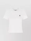 Ami Alexandre Mattiussi Heart Friend Cropped T-shirt