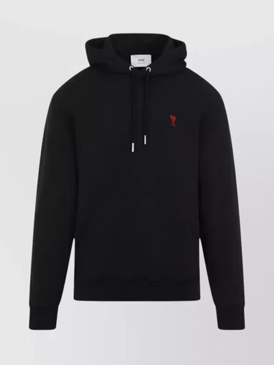 AMI ALEXANDRE MATTIUSSI HEART FRIEND HOODIE KANGAROO POCKET