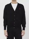 Ami Alexandre Mattiussi Ami Paris Sweaters In Black