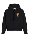 Ami Alexandre Mattiussi Embroidered Hoody In Black