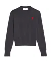 Ami Alexandre Mattiussi Heart-print Knitted T-shirt