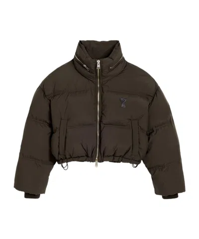 AMI ALEXANDRE MATTIUSSI HIGH-COLLAR COTTON CLOTHES
