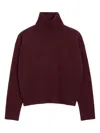 Ami Alexandre Mattiussi Logo Turtleneck Long-sleeves Sweater