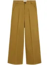 Ami Alexandre Mattiussi Straight Wide-leg Trousers High Waist