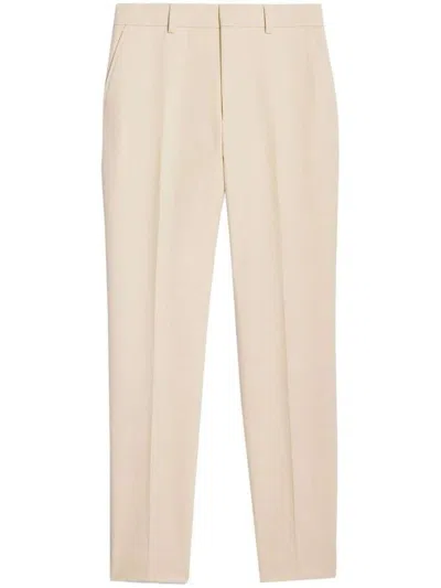 AMI ALEXANDRE MATTIUSSI HIGH-WAIST TAILORED TROUSERS