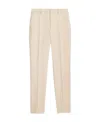 Ami Alexandre Mattiussi High-waist Tailored Trousers In Nude