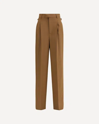 AMI ALEXANDRE MATTIUSSI HIGH-WAIST TROUSERS