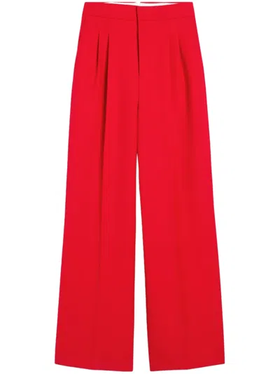AMI ALEXANDRE MATTIUSSI HIGH-WAIST WIDE-LEG TROUSERS