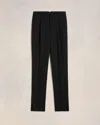 Ami Alexandre Mattiussi Virgin Wool Straight-leg Pants In Black