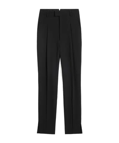 Ami Alexandre Mattiussi High-waisted Pipe Pants In Black