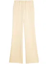 Ami Alexandre Mattiussi High-waist-hose Mit Weitem Bein In Neutrals