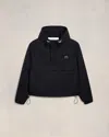 Ami Alexandre Mattiussi Hooded  Windbreaker Black Unisex