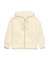 Ami Alexandre Mattiussi Hooded Zipper Sweater In Nude