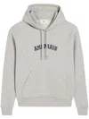 Ami Alexandre Mattiussi Ami Paris Cotton Hoodie In Gray